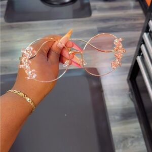 Elegant Crystal-Embellished Sunglasses